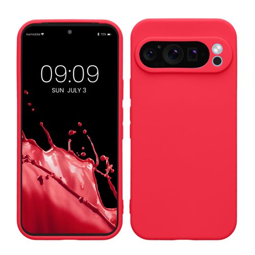 Kwmobile Google Pixel 9 Pro tok, rózsaszín, szilikon, KWM000020PH006C