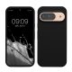 Kwmobile tok Google Pixel 9/Pixel 9 Pro készülékhez, fekete, szilikon, KWM000020PI004C