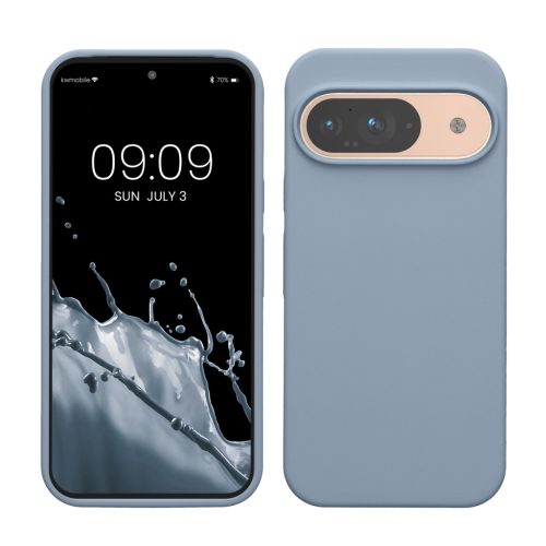 Kwmobile Google Pixel 9/Pixel 9 Pro tok, világoskék, szilikon, KWM000020PI013C