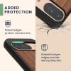 Kwmobile tok Google Pixel 9/Pixel 9 Pro készülékhez, barna, fa/szilikon, KWM000020PT001C