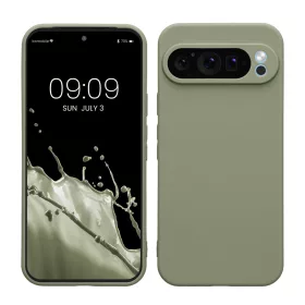   Kwmobile Google Pixel 9 Pro XL tok, világoszöld, szilikon, KWM000020PU007C