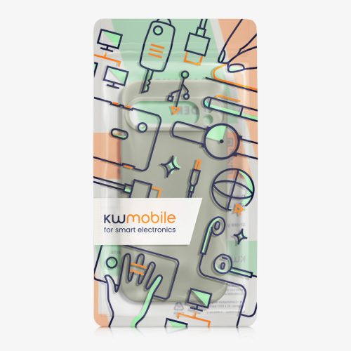 Kwmobile Google Pixel 9 Pro XL tok, világoszöld, szilikon, KWM000020PU007C