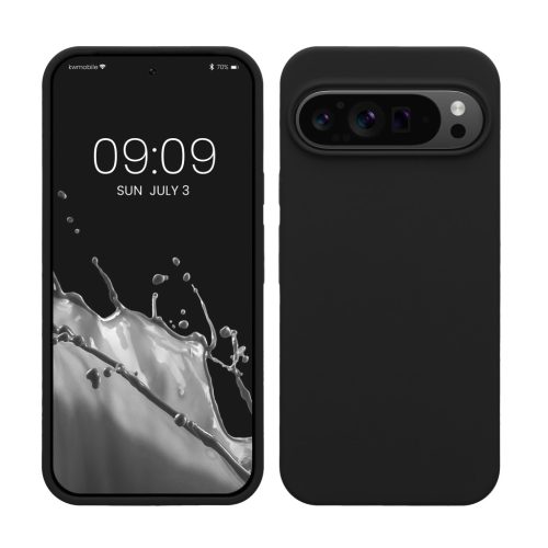 Kwmobile Google Pixel 9 Pro XL tok, fekete, szilikon, KWM000020PV004C