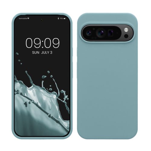 Kwmobile Google Pixel 9 Pro XL tok, zöld, szilikon, KWM000020PV009C
