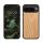 Kwmobile tok Google Pixel 9 Pro XL-hez, barna, fa/szilikon, KWM000020PX002C