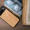 Kwmobile tok Google Pixel 9 Pro XL-hez, barna, fa/szilikon, KWM000020PX002C