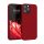 Kwmobile tok Apple iPhone 12/iPhone 12 Pro készülékhez, piros, szilikon, KWM000011JP101C