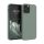 Kwmobile tok Apple iPhone 12 Pro Max készülékhez, zöld, szilikon, KWM000011JR084C