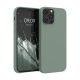 Kwmobile tok Apple iPhone 12 Pro Max készülékhez, zöld, szilikon, KWM000011JR084C