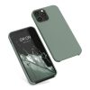 Kwmobile tok Apple iPhone 12 Pro Max készülékhez, zöld, szilikon, KWM000011JR084C