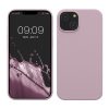 Kwmobile tok Apple iPhone 14-hez, világoslila, szilikon, KWM000016NI047C