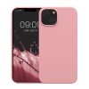 Kwmobile tok Apple iPhone 14-hez, világos rózsaszín, szilikon, KWM000016NI048C