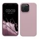Kwmobile tok Apple iPhone 14 Pro Max készülékhez, világoslila, szilikon, KWM000016NL044C