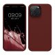 Kwmobile tok Apple iPhone 14 Pro Max készülékhez, sötétpiros, szilikon, KWM000016NL045C