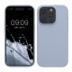 Kwmobile tok Apple iPhone 15 Pro készülékhez, világoskék, szilikon, KWM000020CC033C