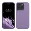 Kwmobile tok Apple iPhone 15 Pro készülékhez, lila, szilikon, KWM000020CC035C