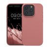 Kwmobile tok Apple iPhone 15 Pro készülékhez, rózsaszín, szilikon, KWM000020CC036C