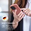 Kwmobile tok Apple iPhone 15 Pro készülékhez, rózsaszín, szilikon, KWM000020CC036C
