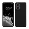 Kwmobile tok Motorola Moto G85-höz, fekete, szilikon, KWM000022TR001C