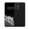 Kwmobile tok Motorola Moto G85-höz, fekete, szilikon, KWM000022TR001C