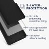 Kwmobile tok Motorola Moto G85-höz, fekete, szilikon, KWM000022TR001C