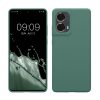 Kwmobile tok Motorola Moto G85-höz, zöld, szilikon, KWM000022TR005C