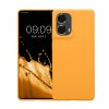 Kwmobile tok Motorola Moto G85-höz, narancssárga, szilikon, KWM000022TR007C