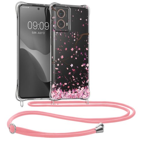Kwmobile tok nyakpánttal Motorola Moto G85-höz, többszínű, szilikon, KWM000022TT001C