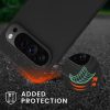 Kwmobile tok nyakpánttal Google Pixel 9/Pixel 9 Pro készülékhez, fekete, szilikon, KWM000020PY001C
