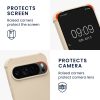 Kwmobile tok nyakpánttal Google Pixel 9/Pixel 9 Pro készülékhez, krémszínű, szilikon, KWM000020PY002C