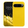 Kwmobile tok Google Pixel 9/Pixel 9 Pro készülékhez, sárga, szilikon, KWM000020QA003C