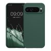 Kwmobile Google Pixel 9 Pro XL tok, sötétzöld, szilikon, KWM000020QB002C