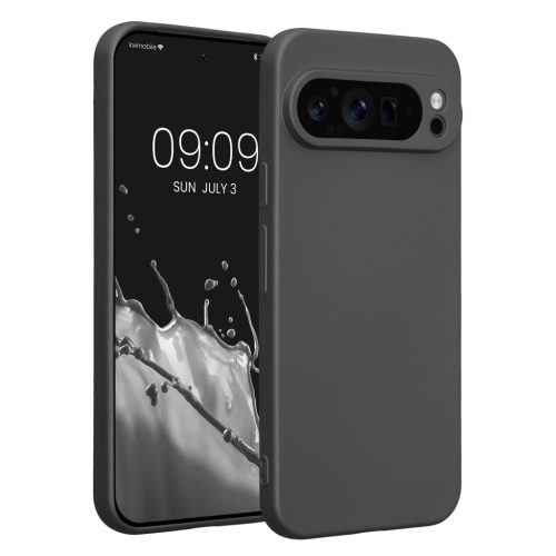 Kwmobile Google Pixel 9 Pro XL tok, szürke, szilikon, KWM000020QC003C