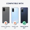 Kwmobile tok és védőfólia szett Samsung Galaxy S20 FE-hez, fekete, ökobőr/szilikon, KWM000021UU001C