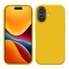 Kwmobile tok Apple iPhone 16-hoz, sárga, szilikon, KWM000022TU002C
