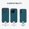 Kwmobile tok Apple iPhone 16-hoz, kék, szilikon, KWM000022TU003C