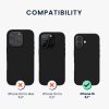 Kwmobile tok Apple iPhone 16-hoz, fekete, szilikon, KWM000022TU006C