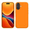 Kwmobile tok Apple iPhone 16-hoz, narancssárga, szilikon, KWM000022TU007C