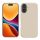Kwmobile tok Apple iPhone 16-hoz, krémszínű, szilikon, KWM000022TU010C