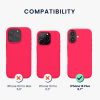 Kwmobile tok Apple iPhone 16 Plus-hoz, rózsaszín, szilikon, KWM000022TV001C