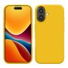 Kwmobile tok Apple iPhone 16 Plus-hoz, sárga, szilikon, KWM000022TV004C