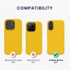 Kwmobile tok Apple iPhone 16 Plus-hoz, sárga, szilikon, KWM000022TV004C
