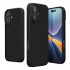 Kwmobile tok Apple iPhone 16 Plus-hoz, fekete, szilikon, KWM000022TV005C