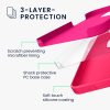 Kwmobile tok Apple iPhone 16 Pro készülékhez, rózsaszín, szilikon, KWM000022TW001C