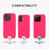 Kwmobile tok Apple iPhone 16 Pro készülékhez, rózsaszín, szilikon, KWM000022TW001C