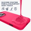 Kwmobile tok Apple iPhone 16 Pro készülékhez, rózsaszín, szilikon, KWM000022TW001C