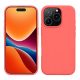 Kwmobile tok Apple iPhone 16 Pro készülékhez, rózsaszín, szilikon, KWM000022TW002C