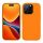 Kwmobile tok Apple iPhone 16 Pro készülékhez, narancssárga, szilikon, KWM000022TW003C