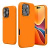 Kwmobile tok Apple iPhone 16 Pro készülékhez, narancssárga, szilikon, KWM000022TW003C
