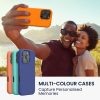 Kwmobile tok Apple iPhone 16 Pro készülékhez, narancssárga, szilikon, KWM000022TW003C